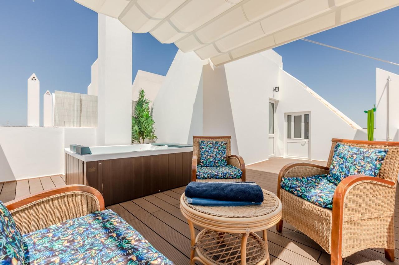 Villa Seascape Private Pool & Rooftop Jacuzzi With Sea View Near Manta Rota Vila Nova de Cacela